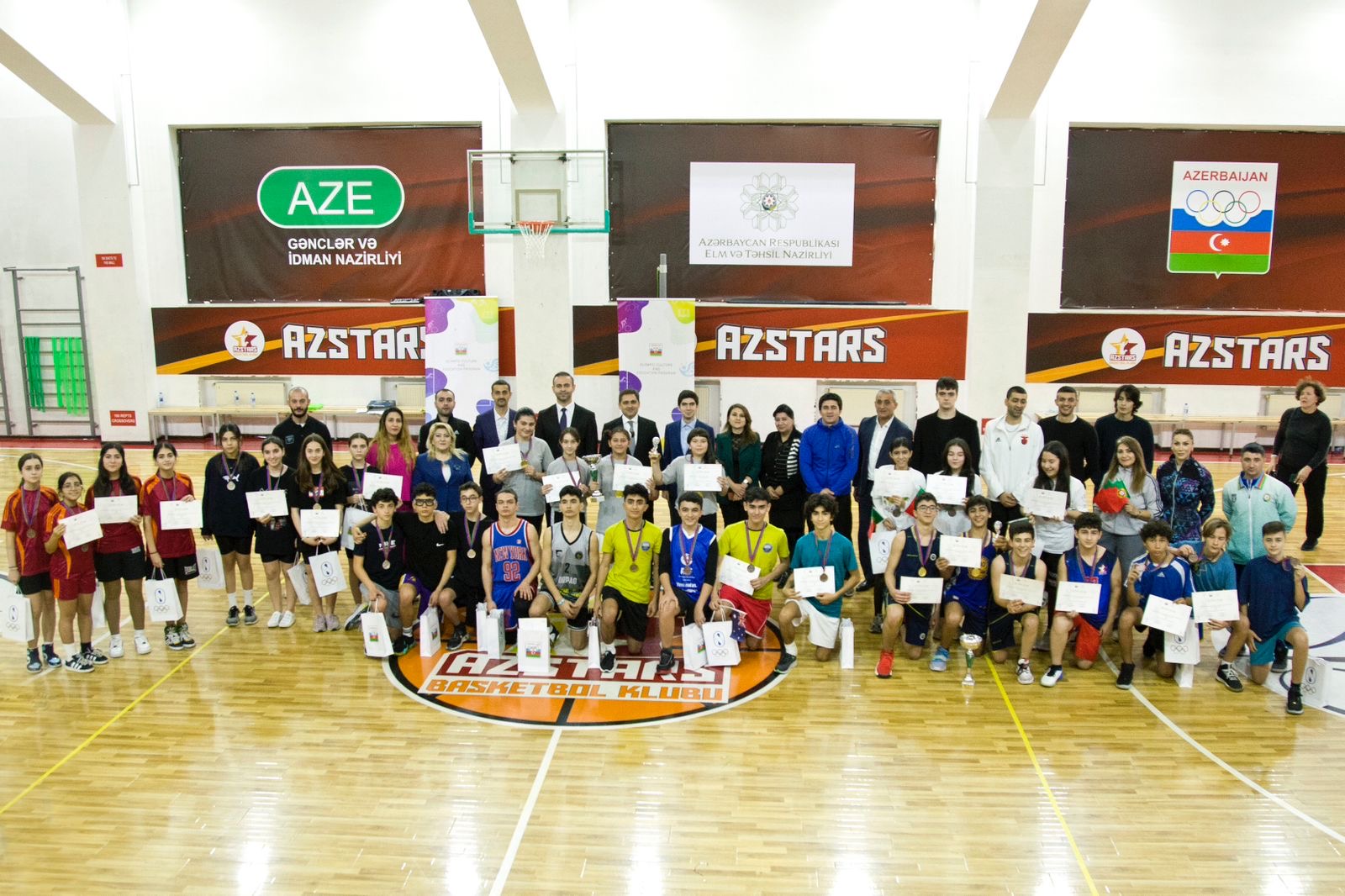 OCEP çərçivəsində məktəblilər arasında 3x3 formatında basketbol yarışı keçirilib