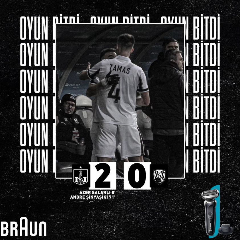 &ldquo;Neftçi&rdquo; ili qələbə ilə başa vurdu