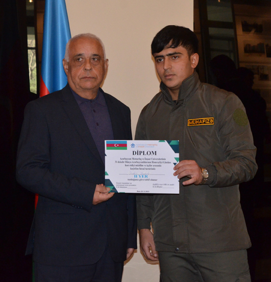 Futzal turnirinin qalibləri mükafatlandırılıb - FOTO