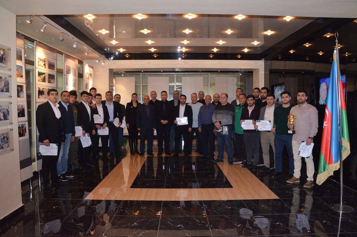 Futzal turnirinin qalibləri mükafatlandırılıb - FOTO