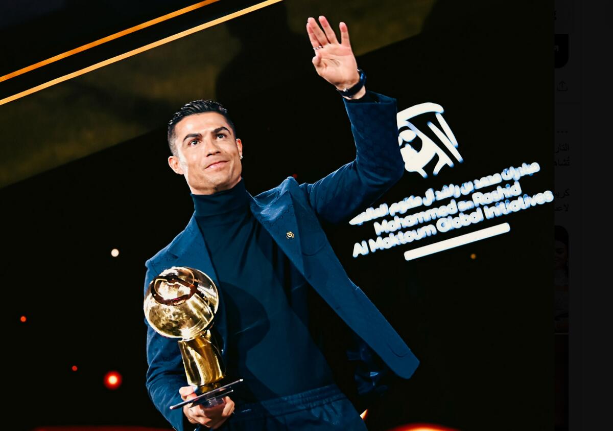 Ronaldo üç mükafat aldı