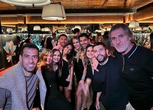 Keçmiş &laquo;Barselona&raquo;lılar Mayamidə görüşdülər