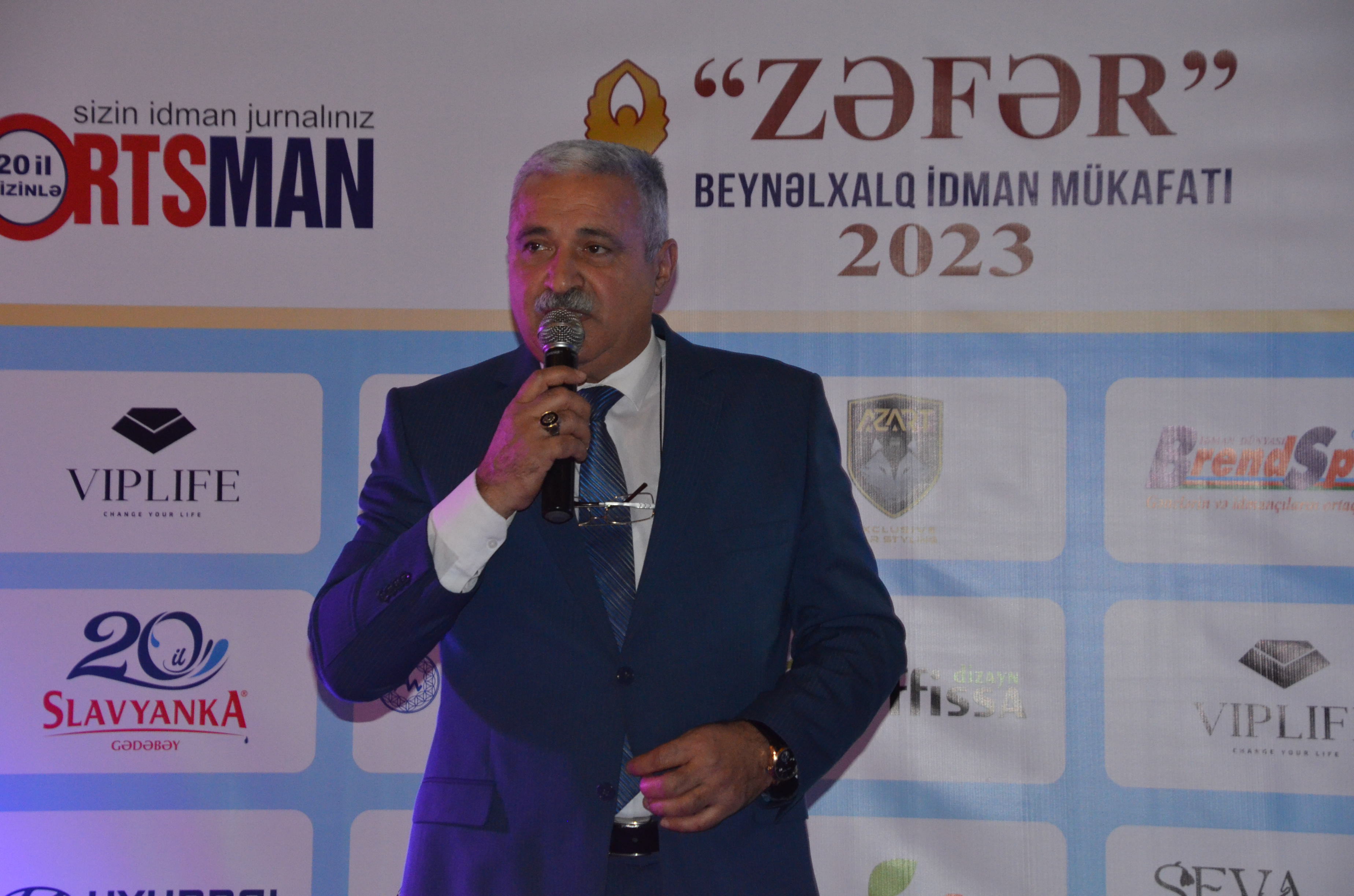 &quot;Olimpiya dünyası&quot; qəzetinin əməkdaşı &ldquo;Zəfər&rdquo; 2023 Beynəlxalq İdman Mükafatına layiq görülüb - FOTO