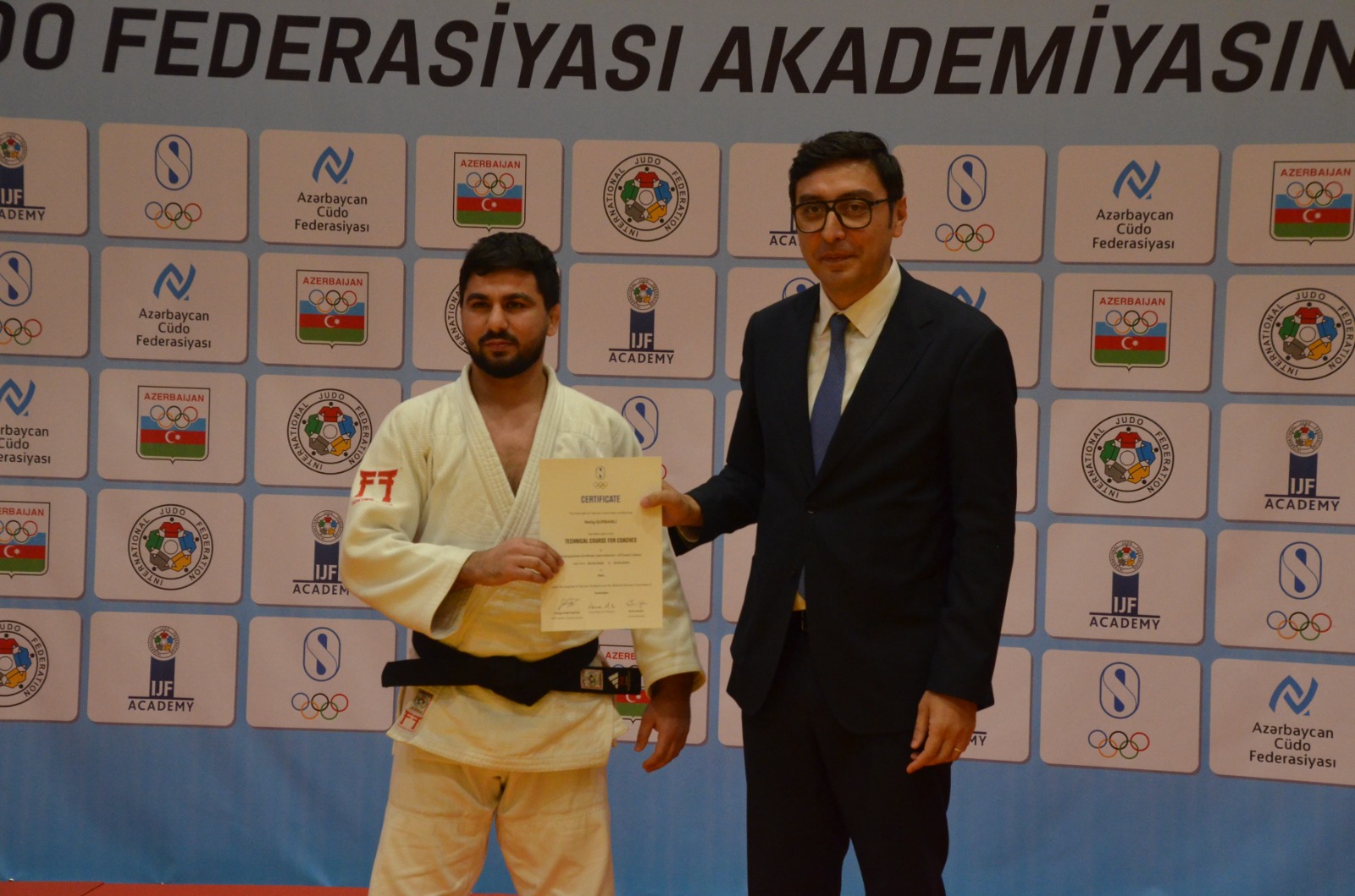 BCF Akademiyasının cüdo məşqçiliyi sertifikat proqramına yekun vurulub&nbsp;  ​​​​​