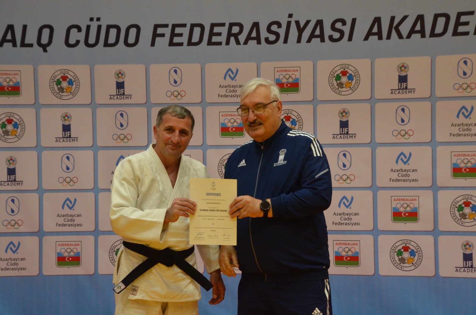 BCF Akademiyasının cüdo məşqçiliyi sertifikat proqramına yekun vurulub&nbsp;  ​​​​​