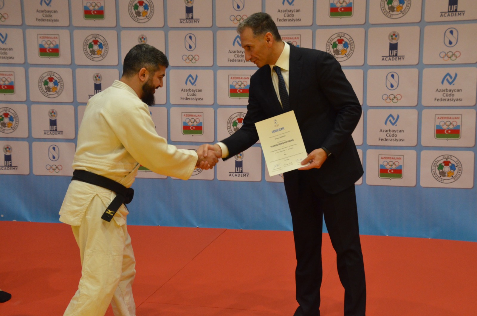 BCF Akademiyasının cüdo məşqçiliyi sertifikat proqramına yekun vurulub&nbsp;  ​​​​​