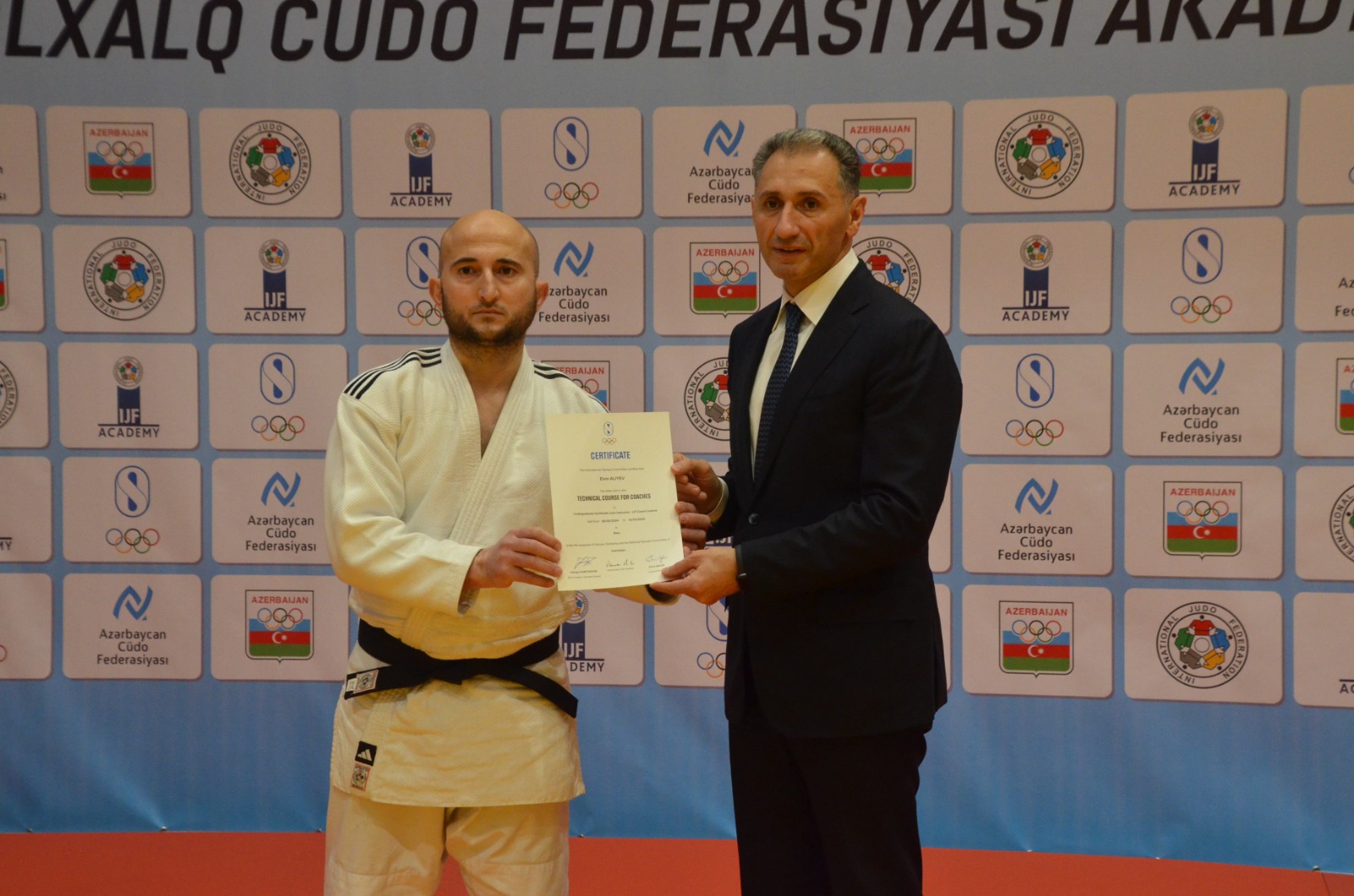 BCF Akademiyasının cüdo məşqçiliyi sertifikat proqramına yekun vurulub&nbsp;  ​​​​​