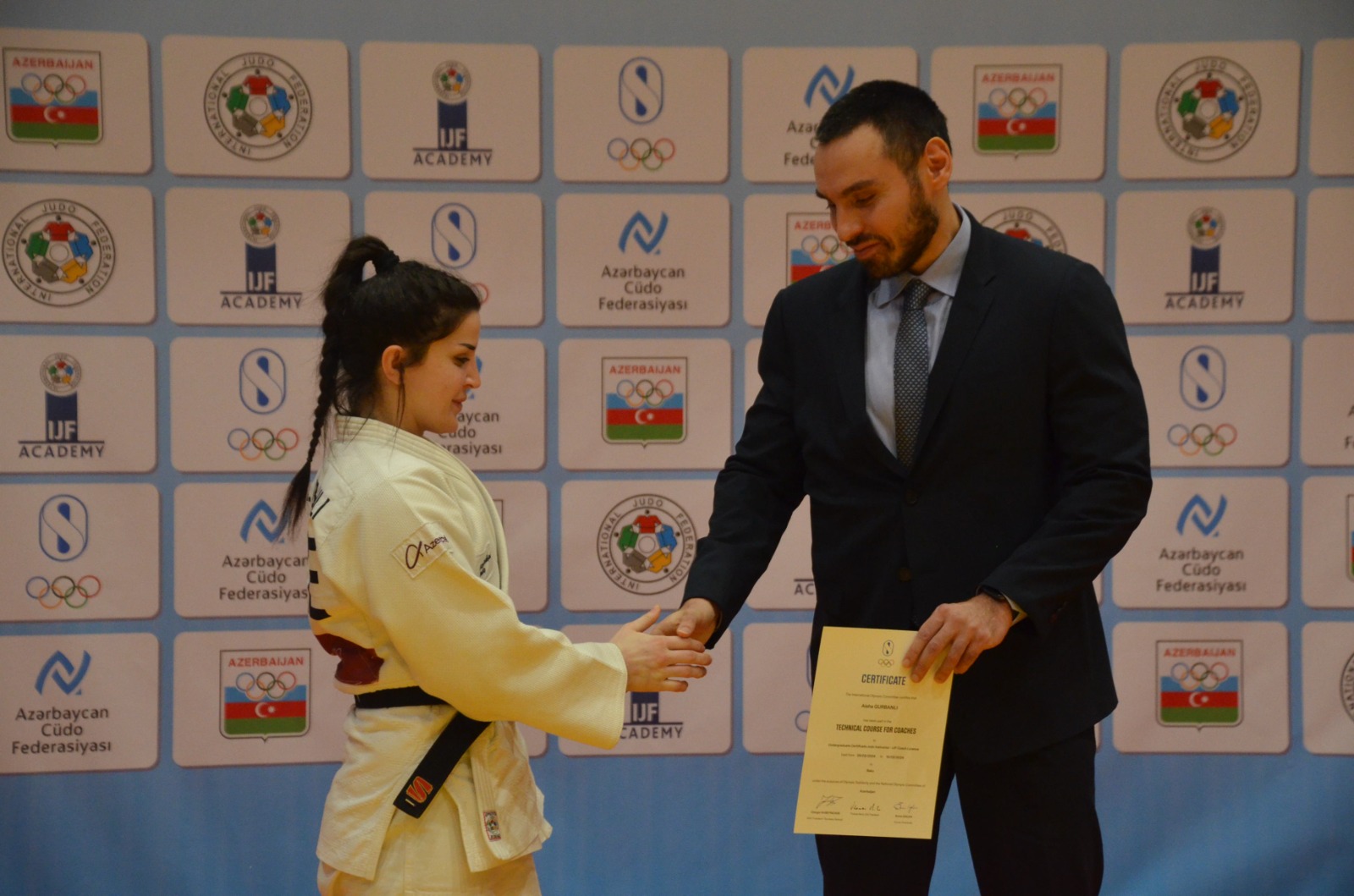 BCF Akademiyasının cüdo məşqçiliyi sertifikat proqramına yekun vurulub&nbsp;  ​​​​​