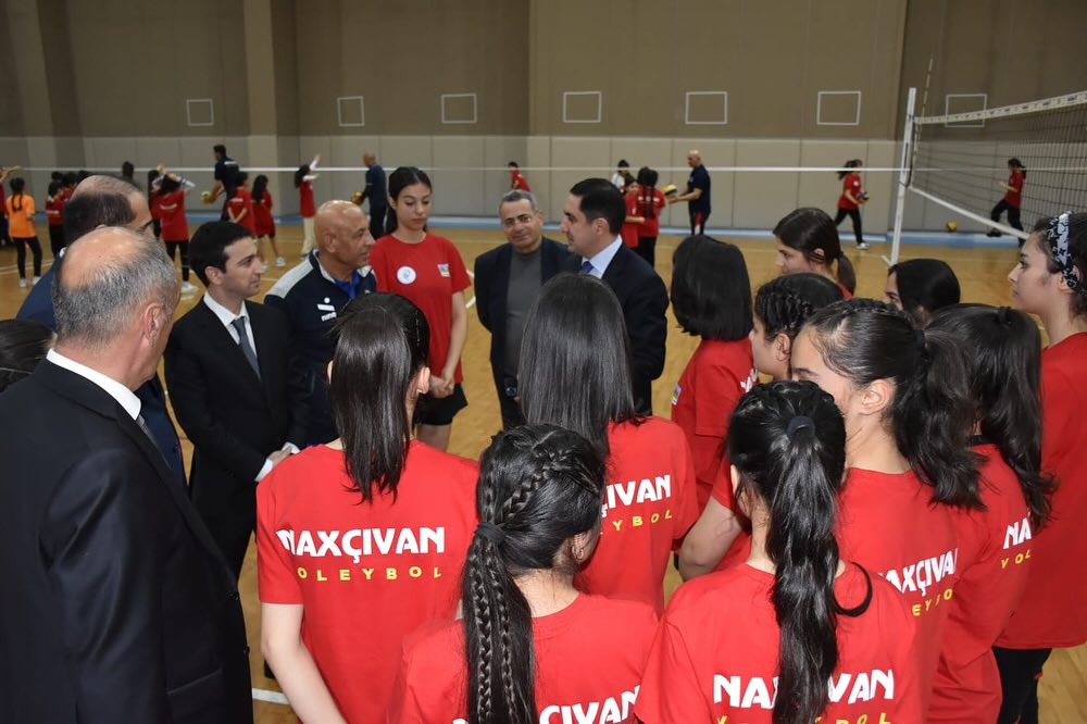 Növbəti voleybol düşərgəsi Naxçıvanda təşkil olunub&nbsp;