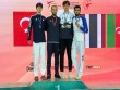 Taekvondo yığmamız Antalyada daha bir medal qazanıb