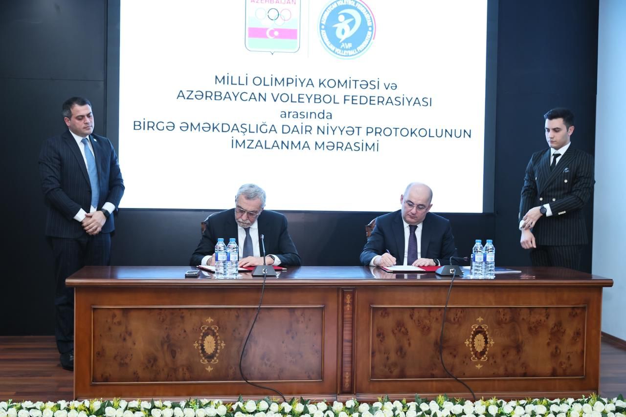 MOK və AVF arasında birgə əməkdaşlığa dair niyyət protokolu imzalanıb