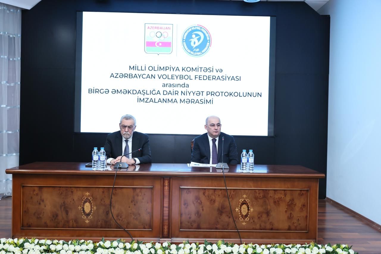 MOK və AVF arasında birgə əməkdaşlığa dair niyyət protokolu imzalanıb