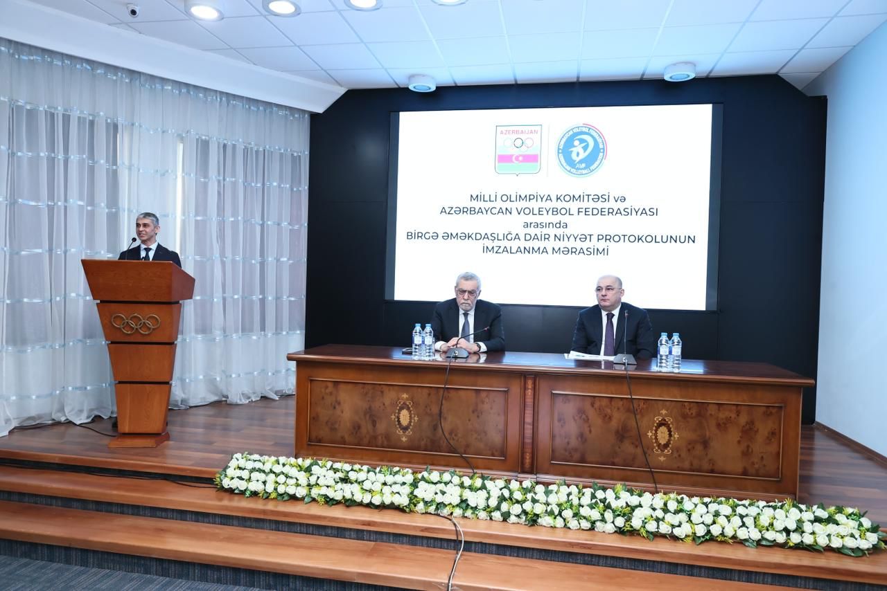 MOK və AVF arasında birgə əməkdaşlığa dair niyyət protokolu imzalanıb
