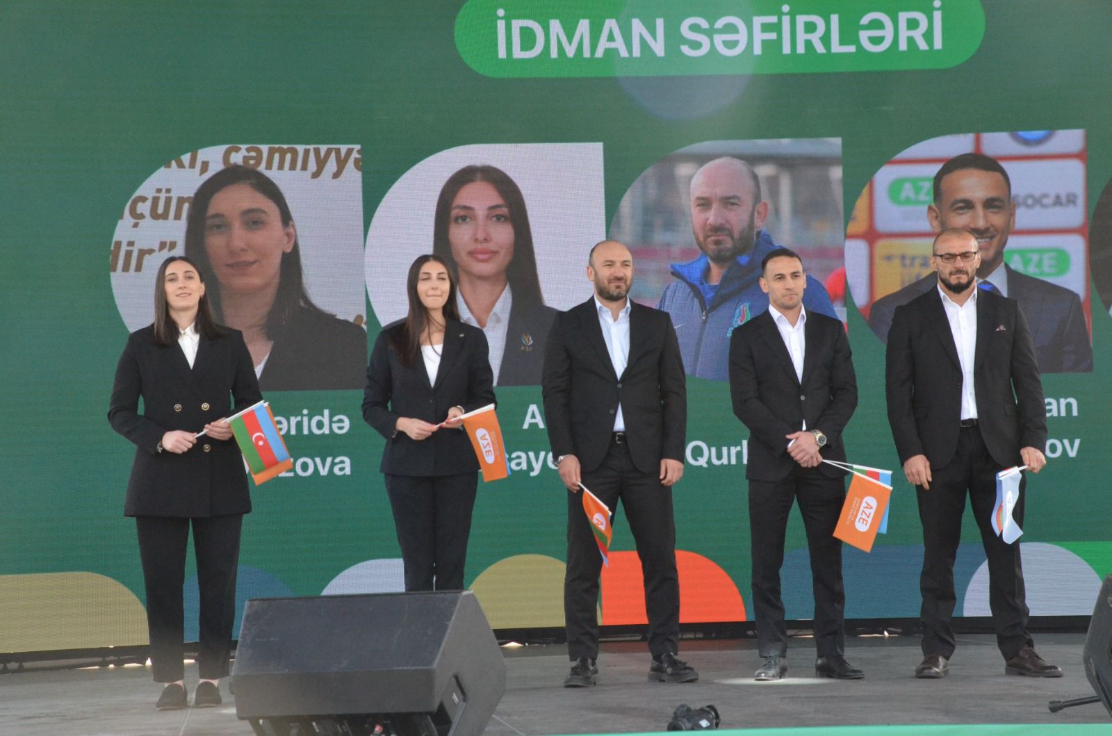 Qubada 5 Mart - Bədən Tərbiyəsi və İdman Günü münasibəti ilə idman paradı keçirilib - FOTO