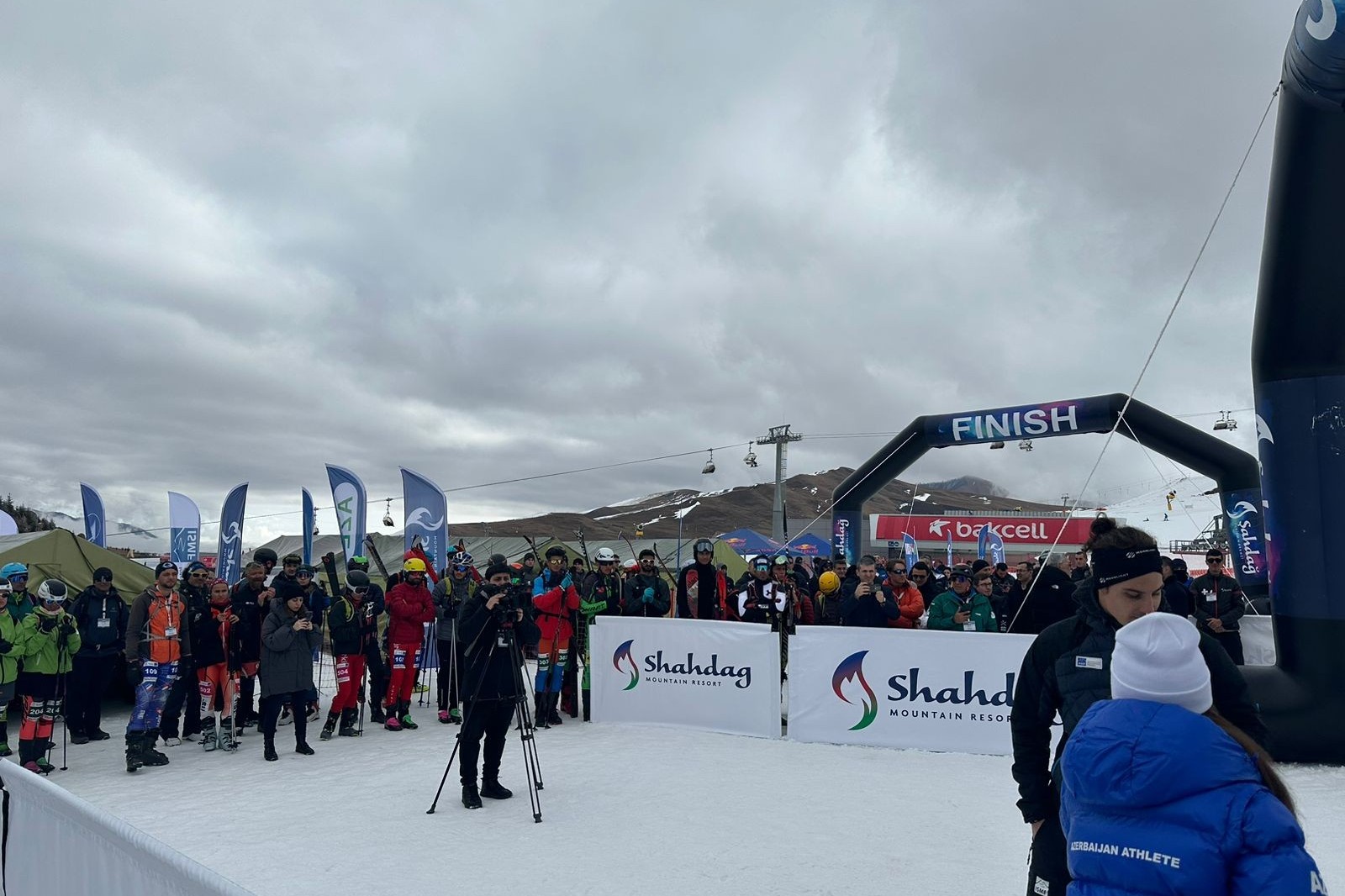 Şahdağda beynəlxalq xizək alpinizmi yarışı keçirilir