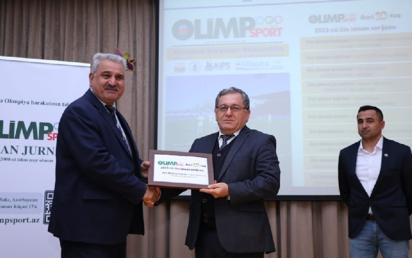 &ldquo;Olimpsport&rdquo; &ldquo;Qızıl 10-luq&rdquo; idman mükafatının təqdimat mərasimi keçirilib