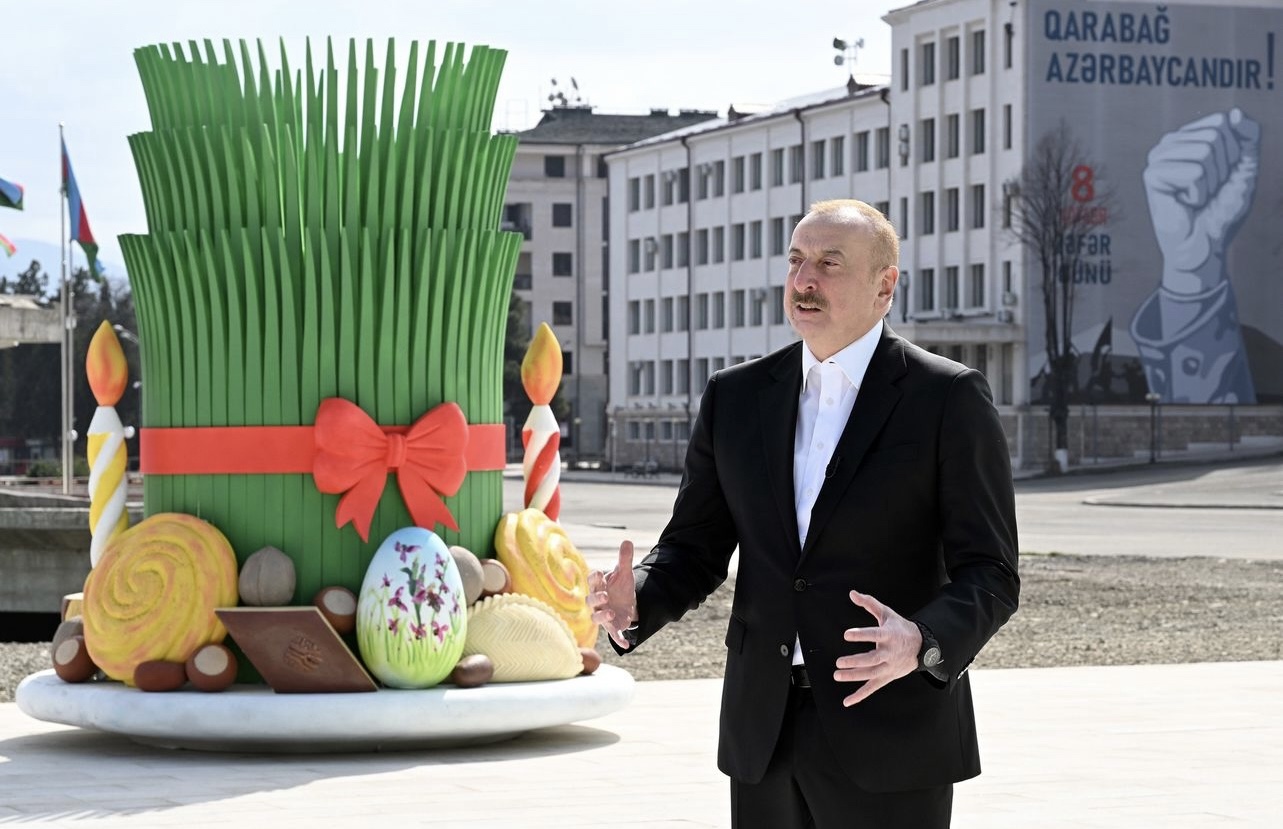 Prezident İlham Əliyev Novruz bayramı münasibətilə paylaşım edib