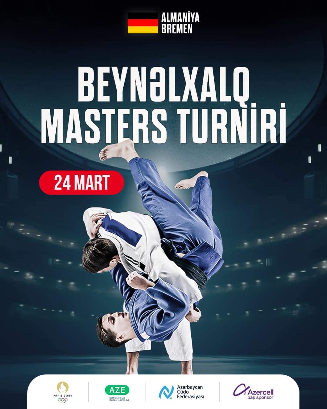 Cüdoçularımız beynəlxalq Masters turnirində iştirak edəcəklər