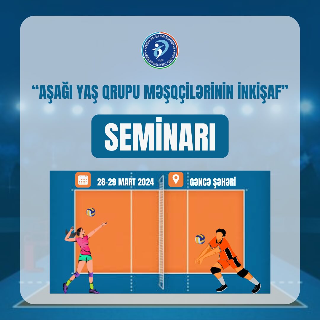 Azərbaycan Voleybol Federasiyasından yeni layihə