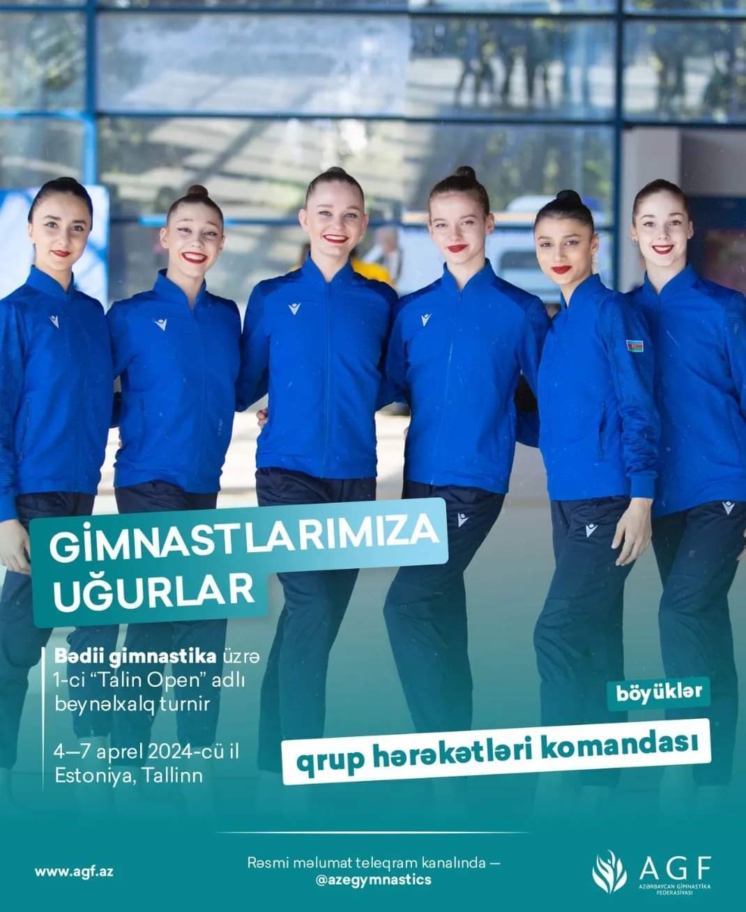 Bədii gimnastlarımız Tallinə yollanacaqlar 