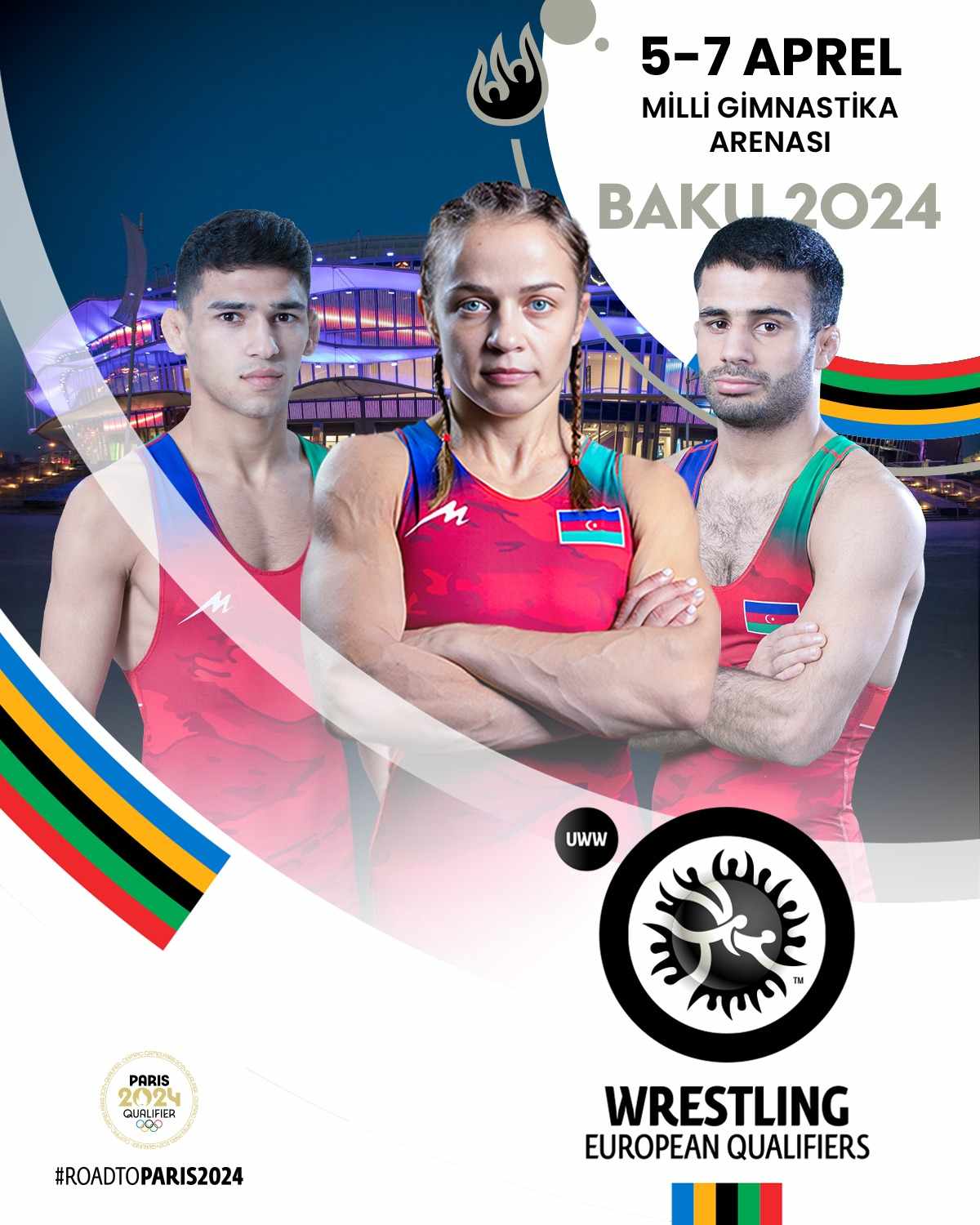 Avropa Olimpiya Təsnifat turnirində iştirak edəcək güləşçilərimiz müəyyənləşdi 
