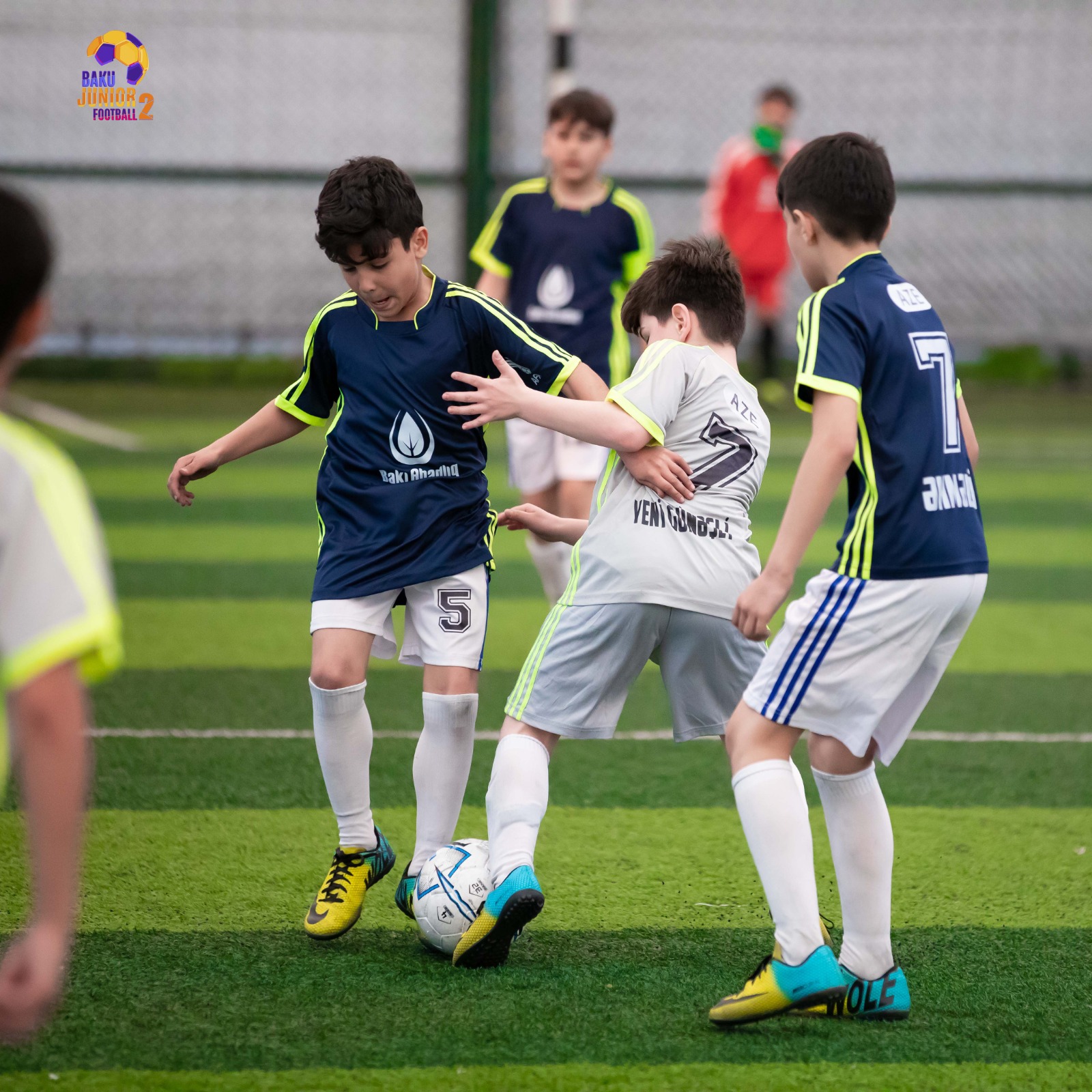 İkinci minifutbol turnirində növbəti turun oyunları keçirilib - FOTO