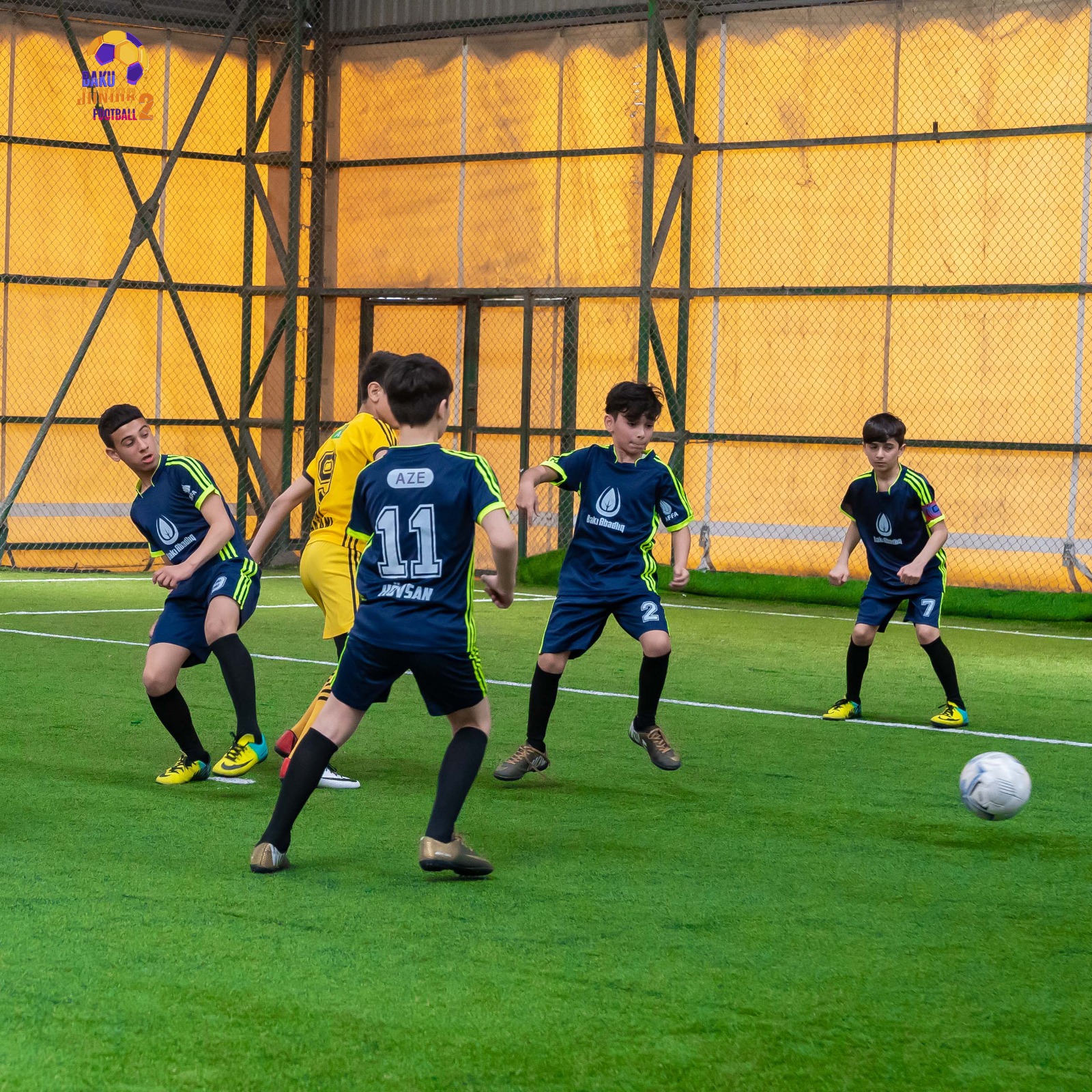 İkinci minifutbol turnirində növbəti turun oyunları keçirilib - FOTO