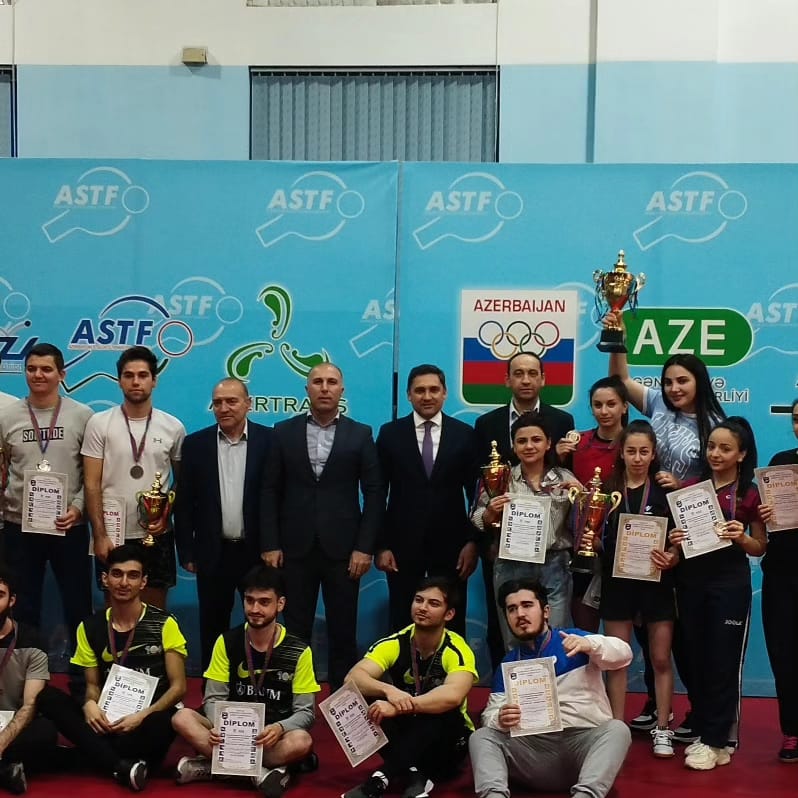 Tələbələr arasında stolüstü tennis yarışları başa çatıb