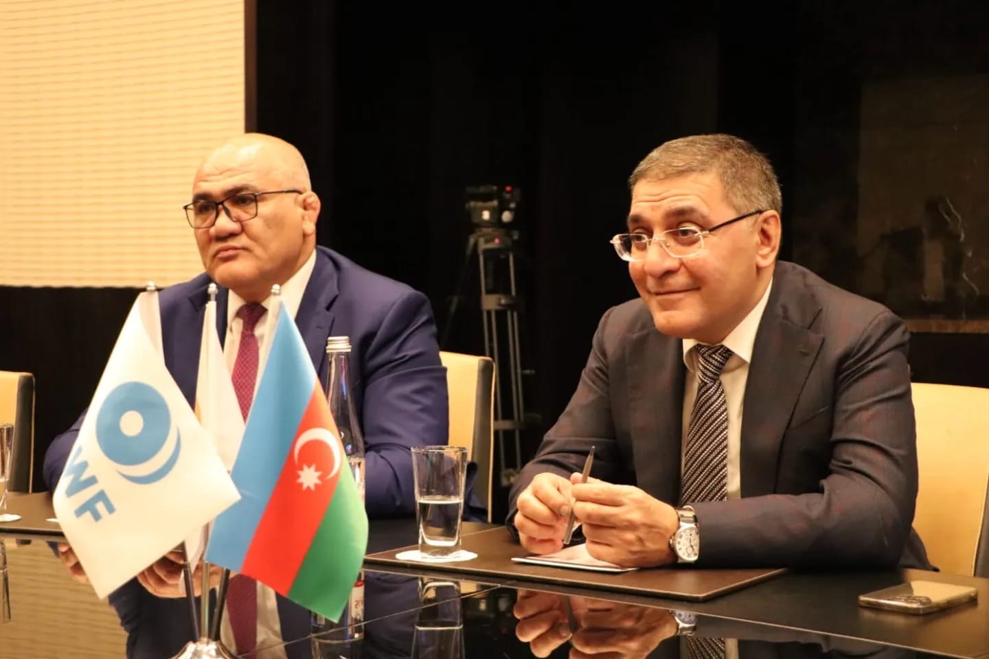Azərbaycan Ağırlıqqaldırma Federasiyasının prezidenti IWF prezidenti ilə görüşüb
