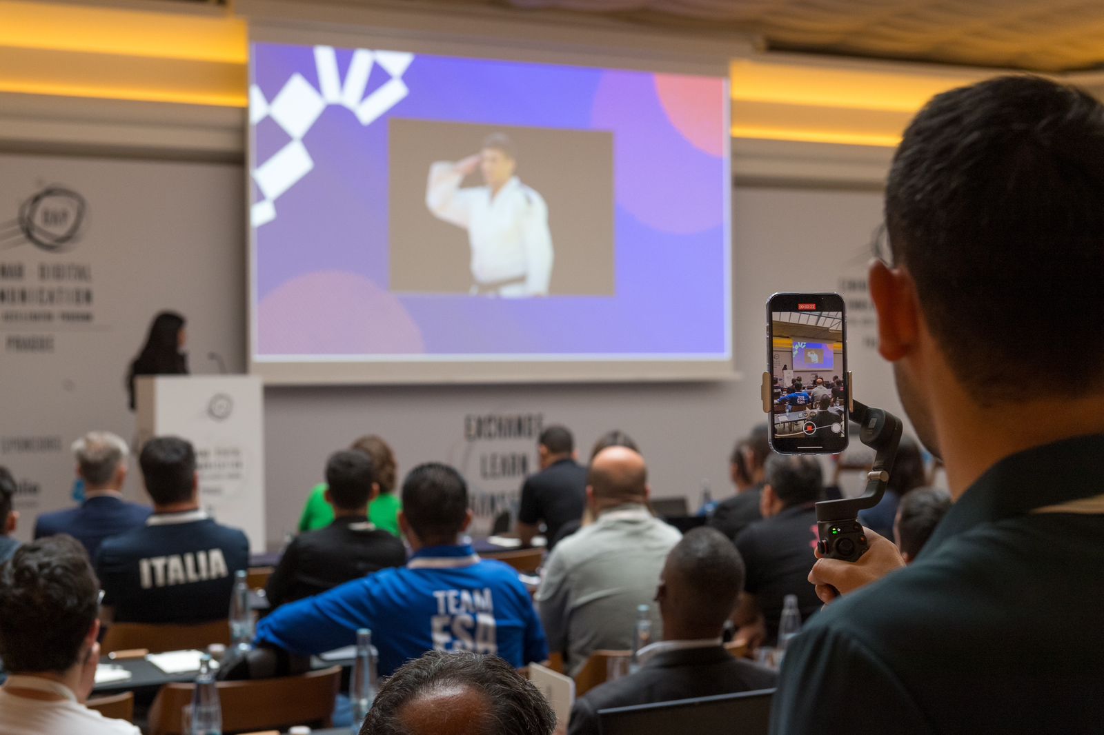 MOK-un əməkdaşı Milli Olimpiya Komitələri Assosiasiyasının 1-ci Rəqəmsal Kommunikasiya seminarında iştirak edib