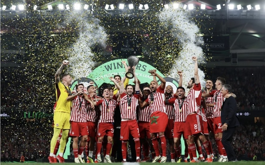 &quot;Olimpiakos&quot; UEFA Konfrans Liqasının qalibi oldu