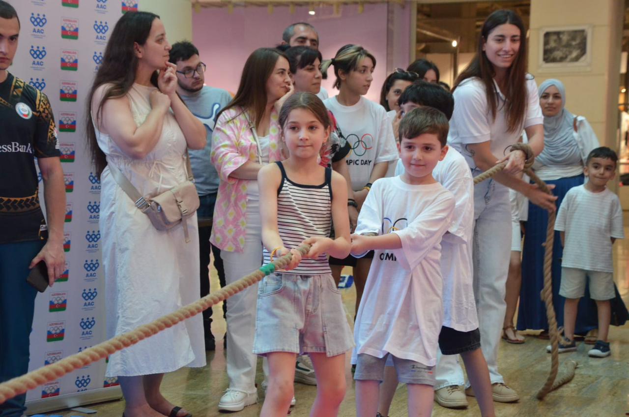 &ldquo;Park Bulvar&rdquo;da Beynəlxalq &ldquo;Olimpiya Günü&rdquo; və &ldquo;Parisə gedən yol&rdquo; əyləncəli festivalı keçirilib