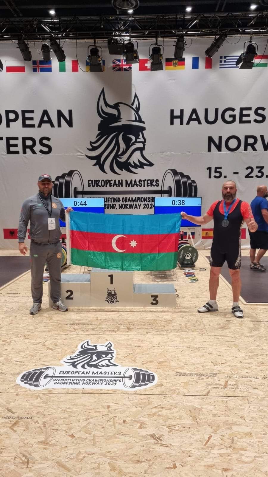 Azərbaycanlı ağırlıqqaldıranlar Norveçdə bayrağımızı dalğalandırdılar