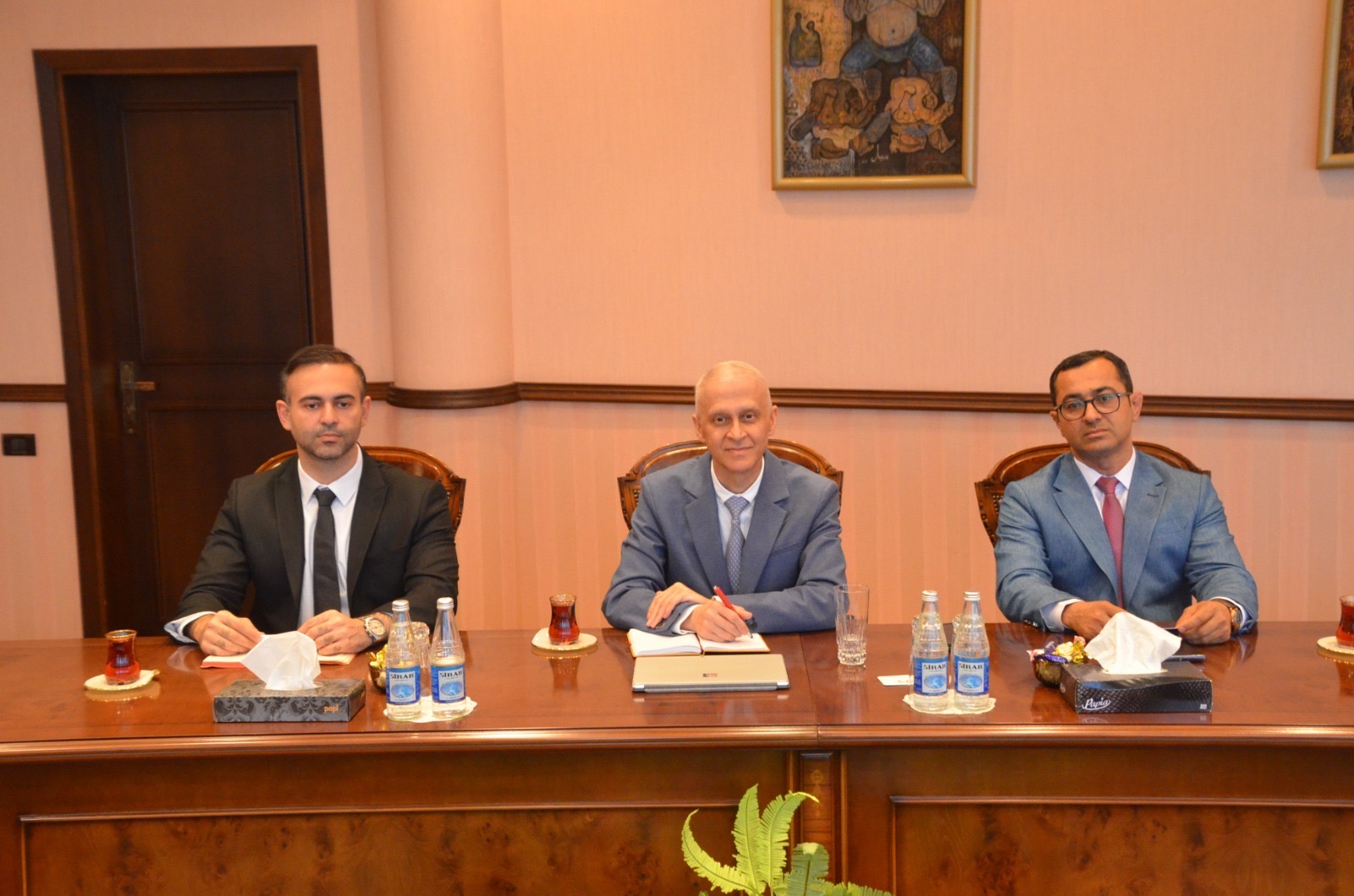 MOK-da Beynəlxalq Məktəb İdman Federasiyasının rəsmiləri ilə görüş keçirilib