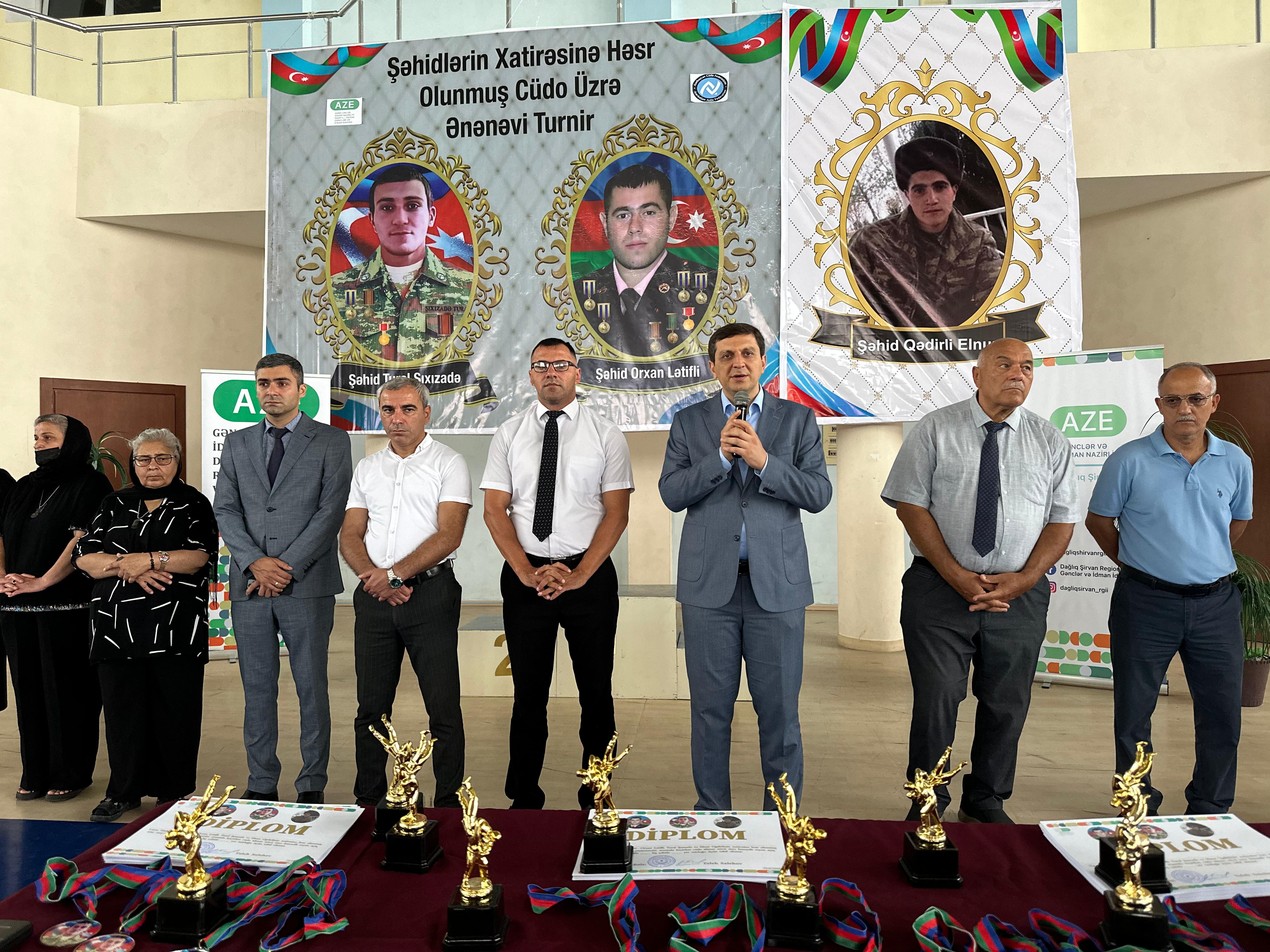 İsmayıllıda Vətən müharibəsi şəhidlərinin xatirəsinə həsr olunmuş cüdo turniri keçirilib&nbsp;