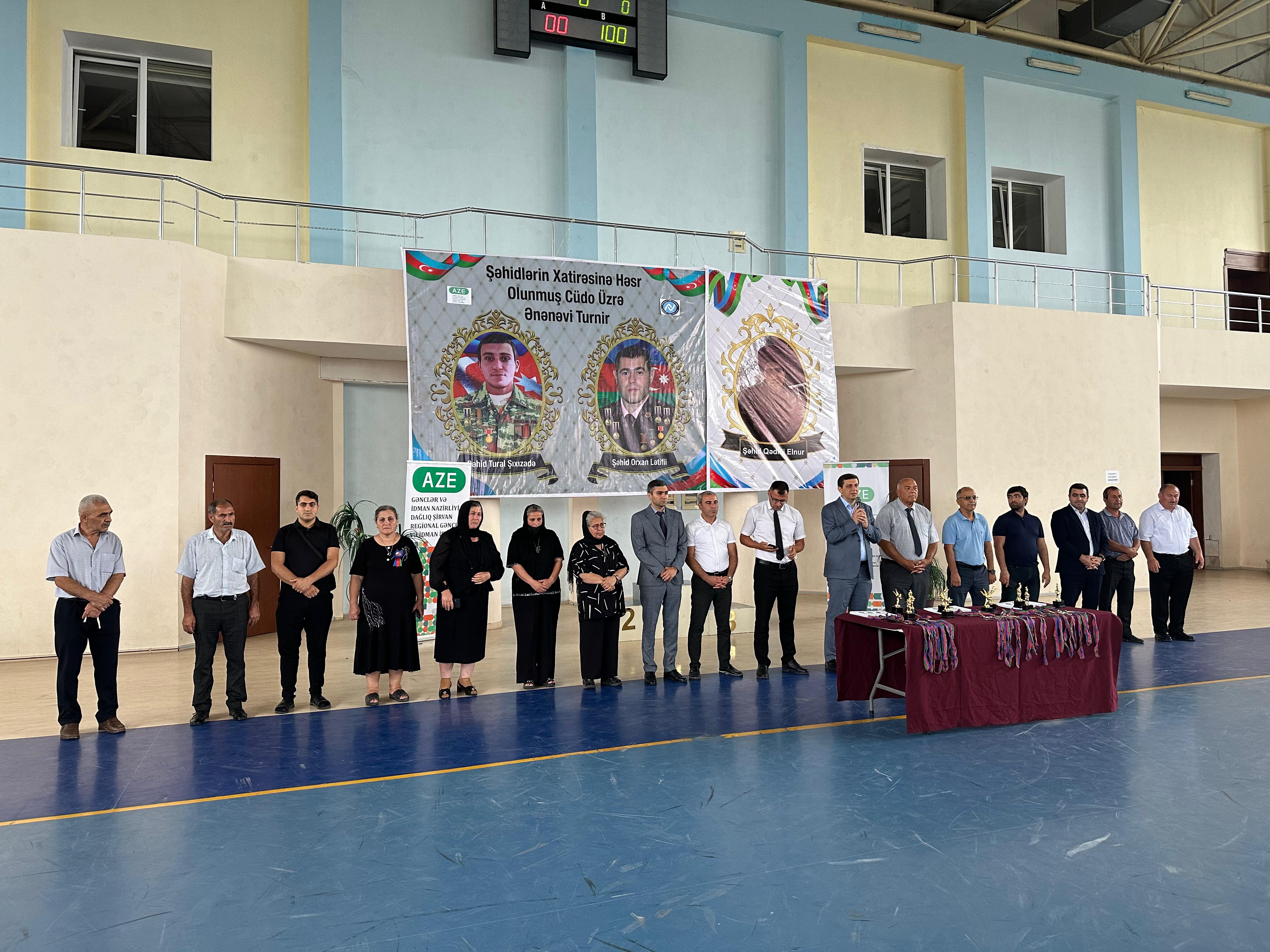 İsmayıllıda Vətən müharibəsi şəhidlərinin xatirəsinə həsr olunmuş cüdo turniri keçirilib&nbsp;