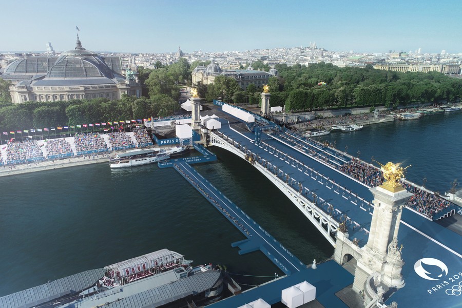Paris-2024-də yarışların keçiriləcəyi arenaların əksəriyyəti mərkəzdə yerləşir
