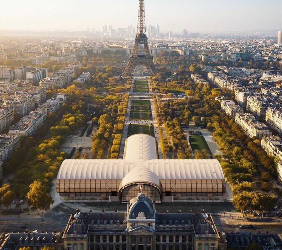 Paris-2024-də yarışların keçiriləcəyi arenaların əksəriyyəti mərkəzdə yerləşir