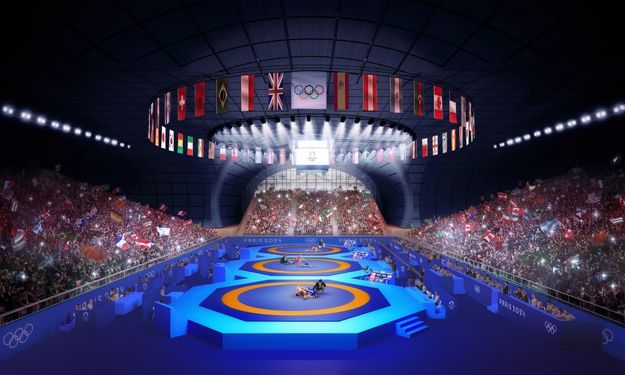 Paris-2024-də yarışların keçiriləcəyi arenaların əksəriyyəti mərkəzdə yerləşir