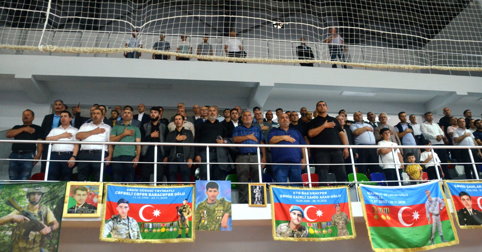 Yardımlı şəhidlərinin xatirəsinə sərbəst güləş üzrə açıq rayon birinciliyi keçirilib