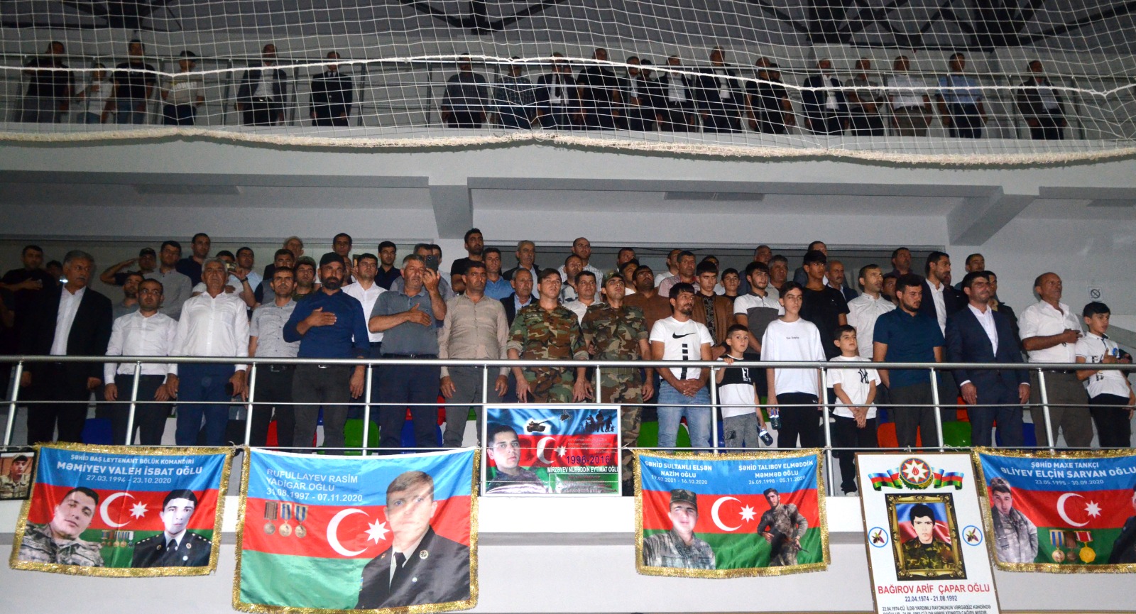Yardımlı şəhidlərinin xatirəsinə sərbəst güləş üzrə açıq rayon birinciliyi keçirilib