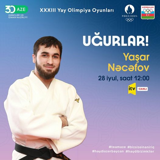 Bu gün daha üç idmançımız Paris-2024-də mübarizəyə başlayır