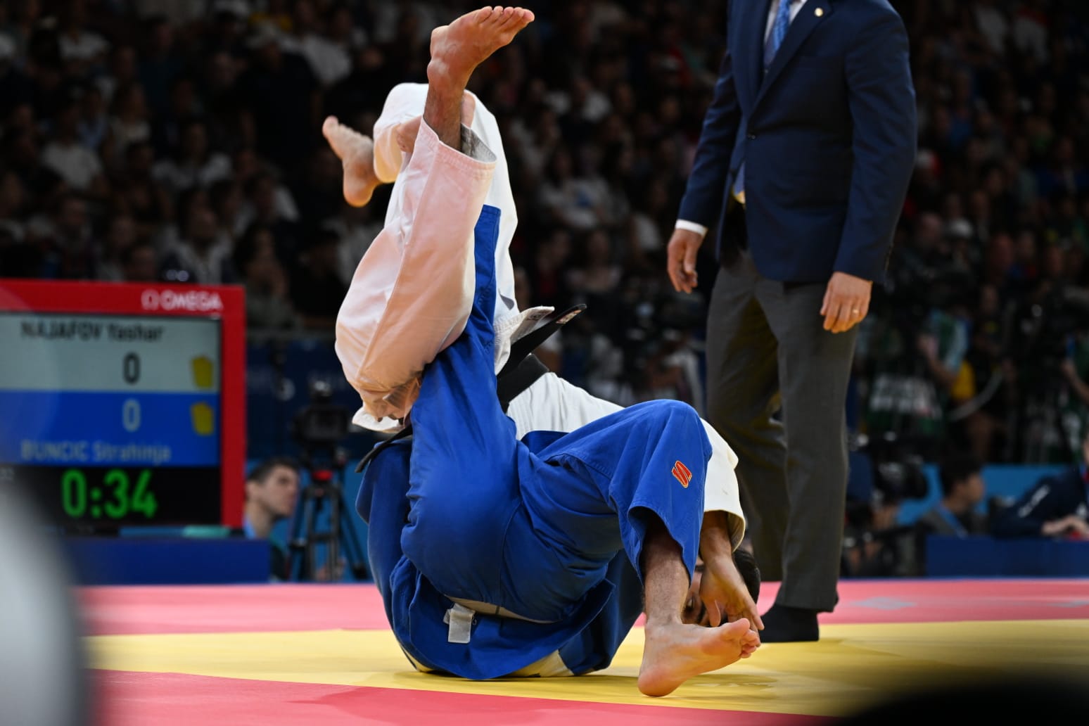 Daha bir cüdoçumuz Paris-2024-də mübarizəni dayandırdı&nbsp;