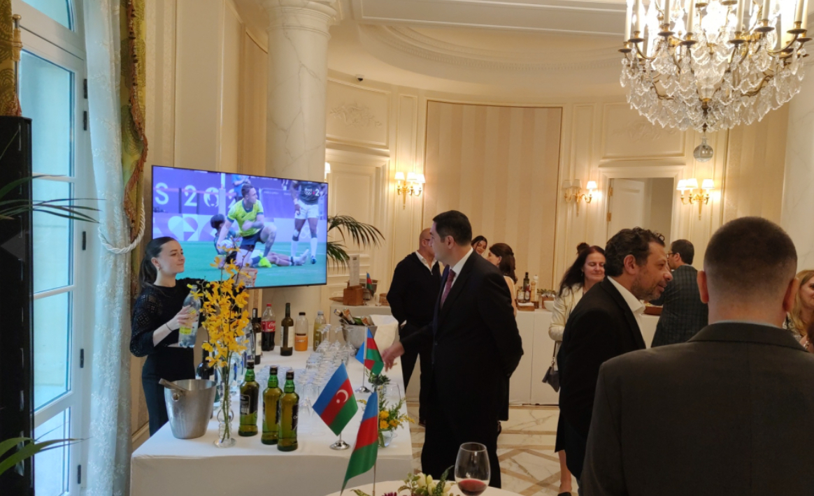 Parisdə &ldquo;Azərbaycan Olimpiya Evi&rdquo;nin açılışı olub