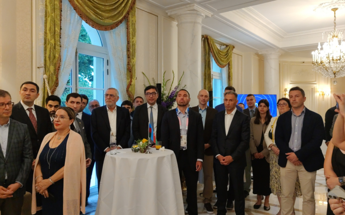 Parisdə &ldquo;Azərbaycan Olimpiya Evi&rdquo;nin açılışı olub