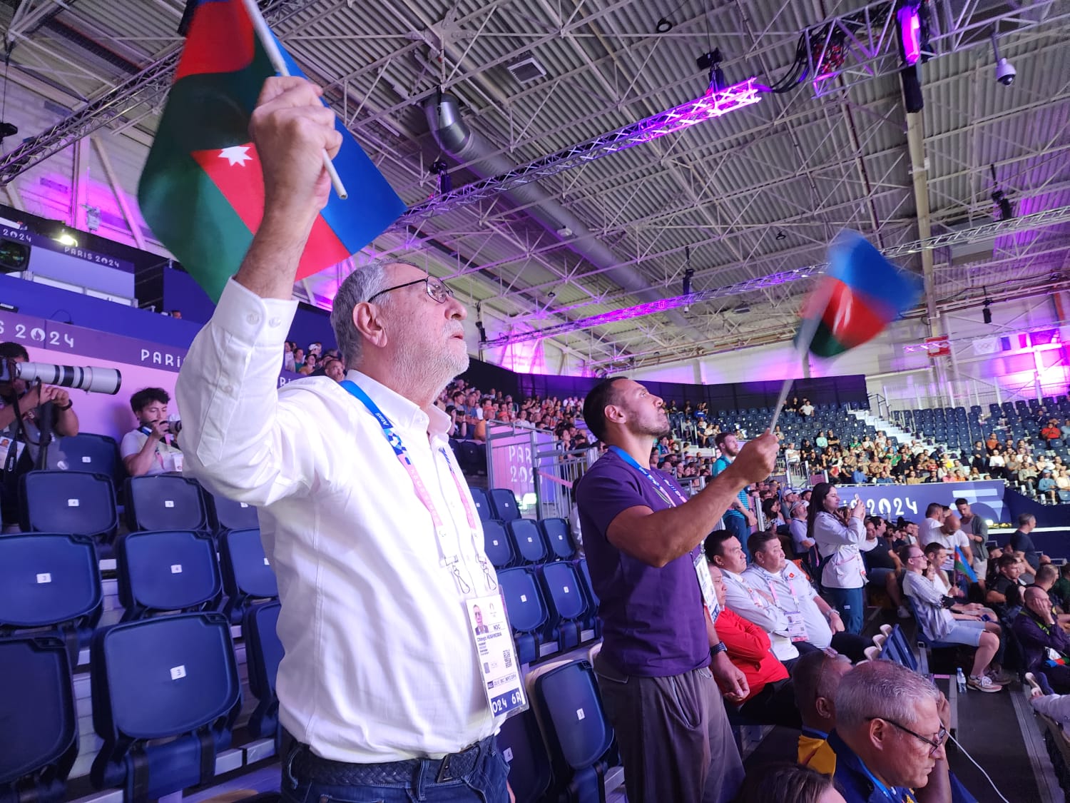 Olimpiya mükafatçımız Paris-2024-ə qələbə ilə başladı - FOTO
