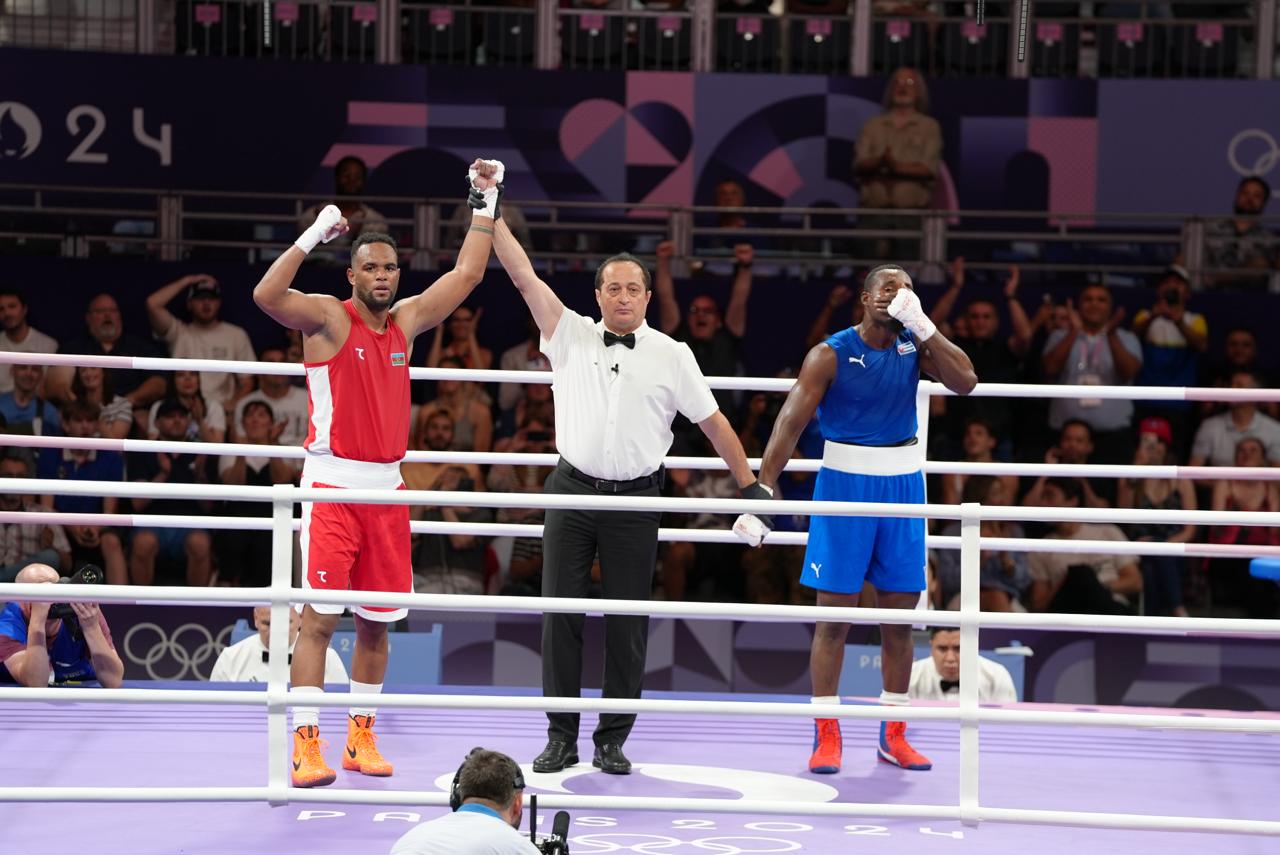 Olimpiya mükafatçımız Paris-2024-ə qələbə ilə başladı - FOTO