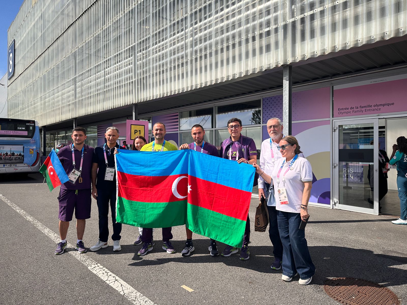 Olimpiya mükafatçımız Paris-2024-ə qələbə ilə başladı - FOTO