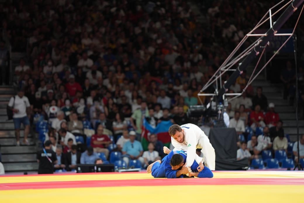 Paris-2024: Cüdoçumuz Olimpiya mükafatçısına qalib gələrək növbəti mərhələyə vəsiqə qazandı 