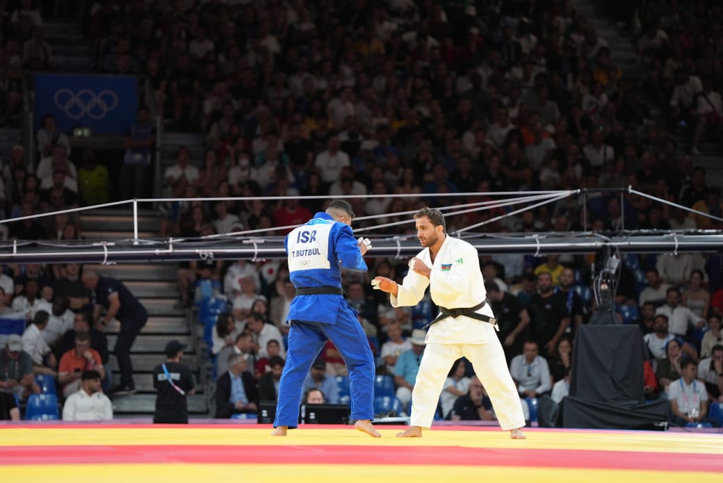 Paris-2024: Cüdoçumuz Olimpiya mükafatçısına qalib gələrək növbəti mərhələyə vəsiqə qazandı 